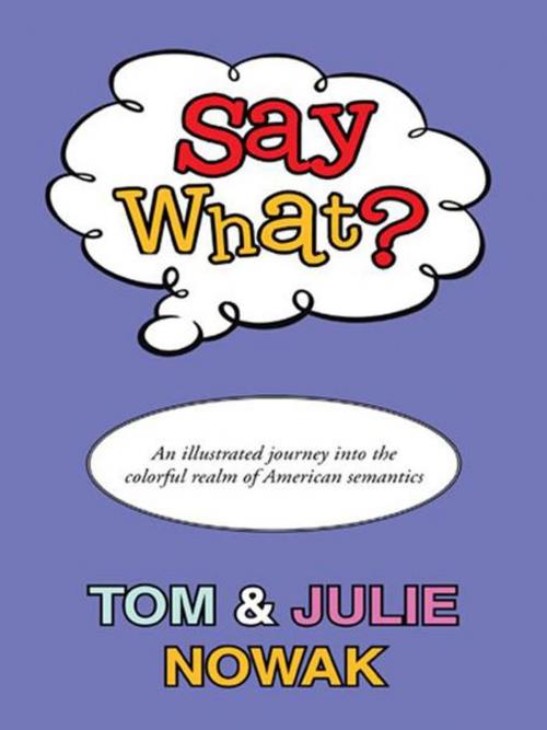 Cover of the book Say What? by Tom Nowak, Julie Nowak, Trafford Publishing