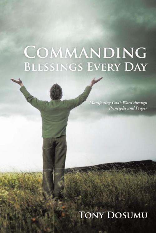 Cover of the book Commanding Blessings Every Day by Tony Dosumu, iUniverse