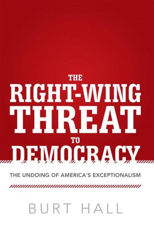 Cover of the book The Right-Wing Threat to Democracy by Burt Hall, iUniverse
