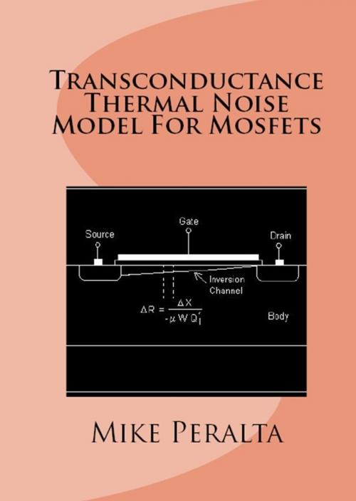 Cover of the book Transconductance Thermal Noise Model For Mosfets by Mike Peralta, Mike Peralta