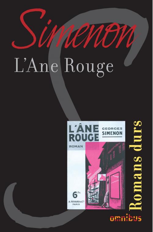 Cover of the book L'âne rouge by Georges SIMENON, Place des éditeurs