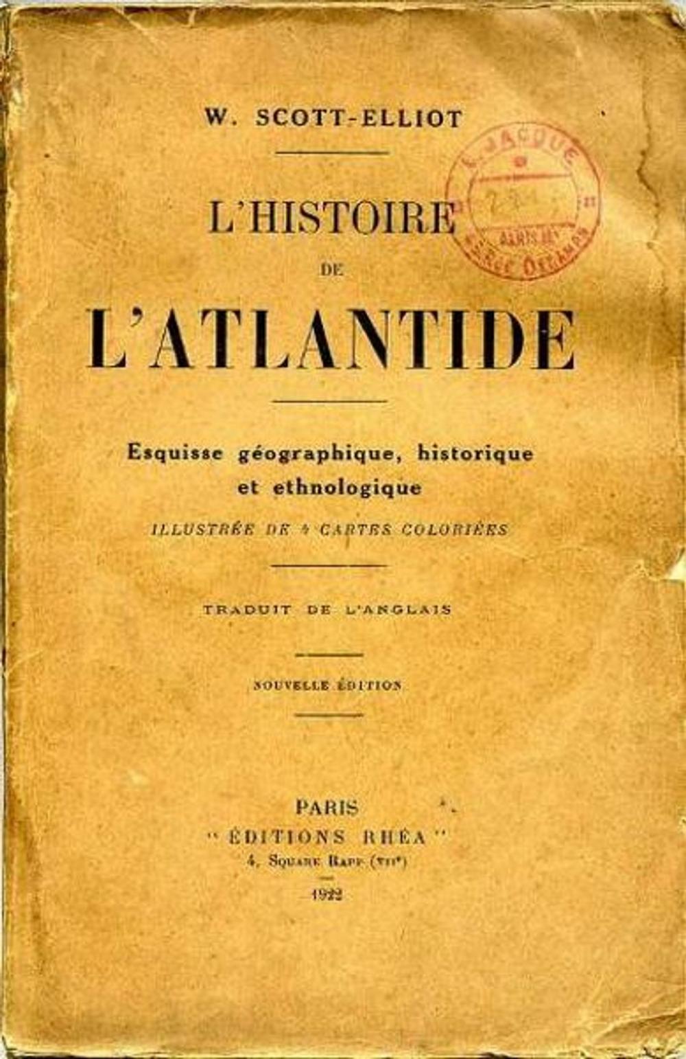 Big bigCover of L'Histoire de l'Atlantide