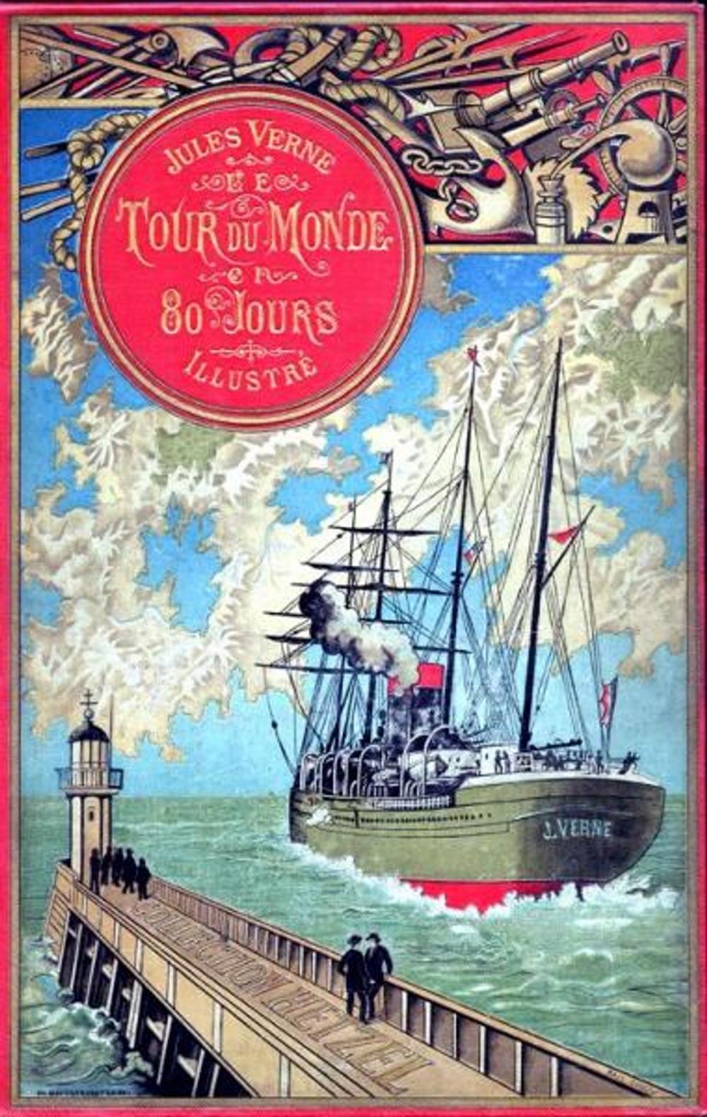 Big bigCover of Le Tour du monde en quatre-vingts jours - Édition illustrée