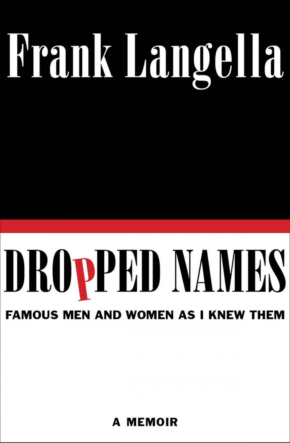 Big bigCover of Dropped Names