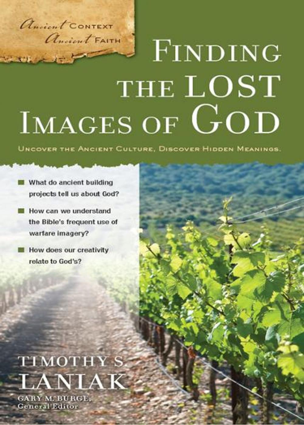 Big bigCover of Finding the Lost Images of God