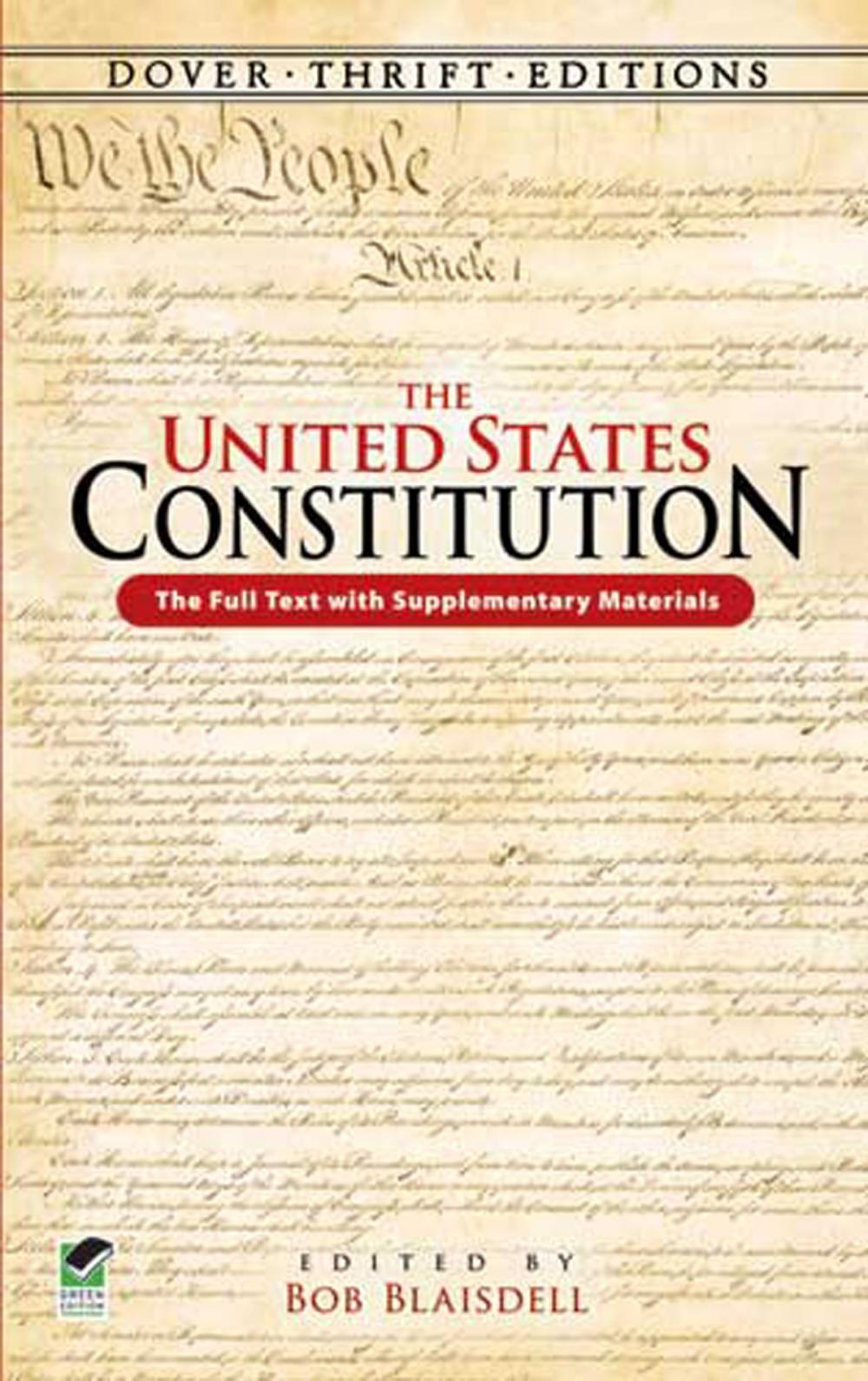 Big bigCover of The United States Constitution