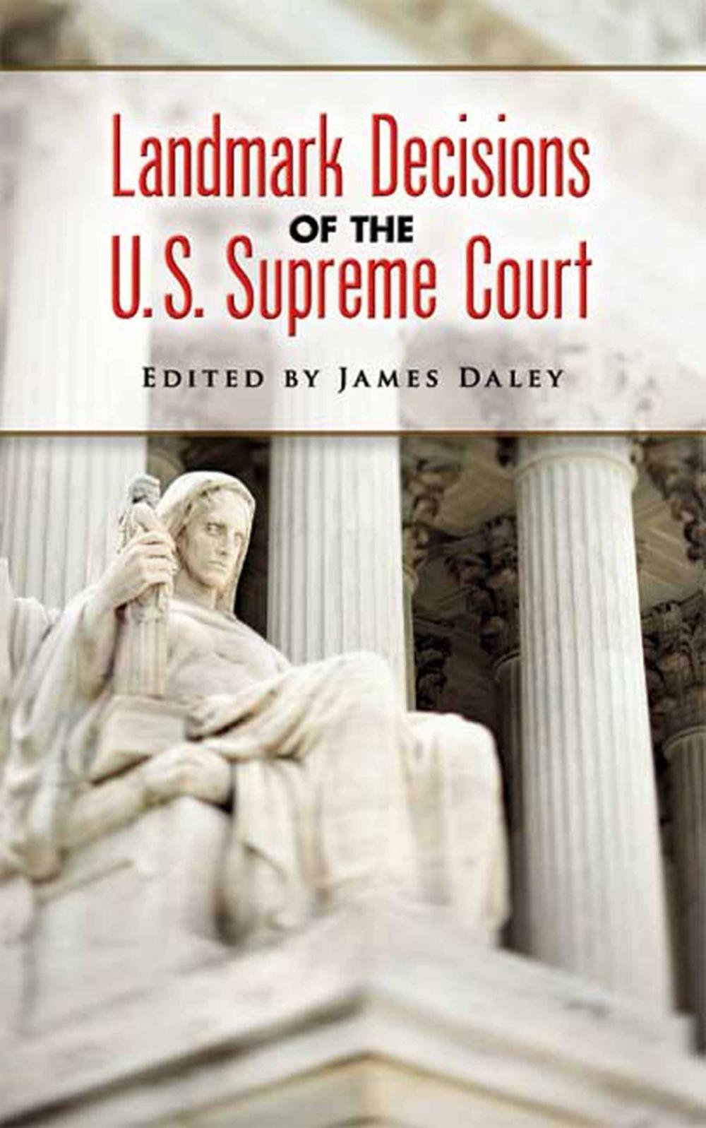 Big bigCover of Landmark Decisions of the U.S. Supreme Court