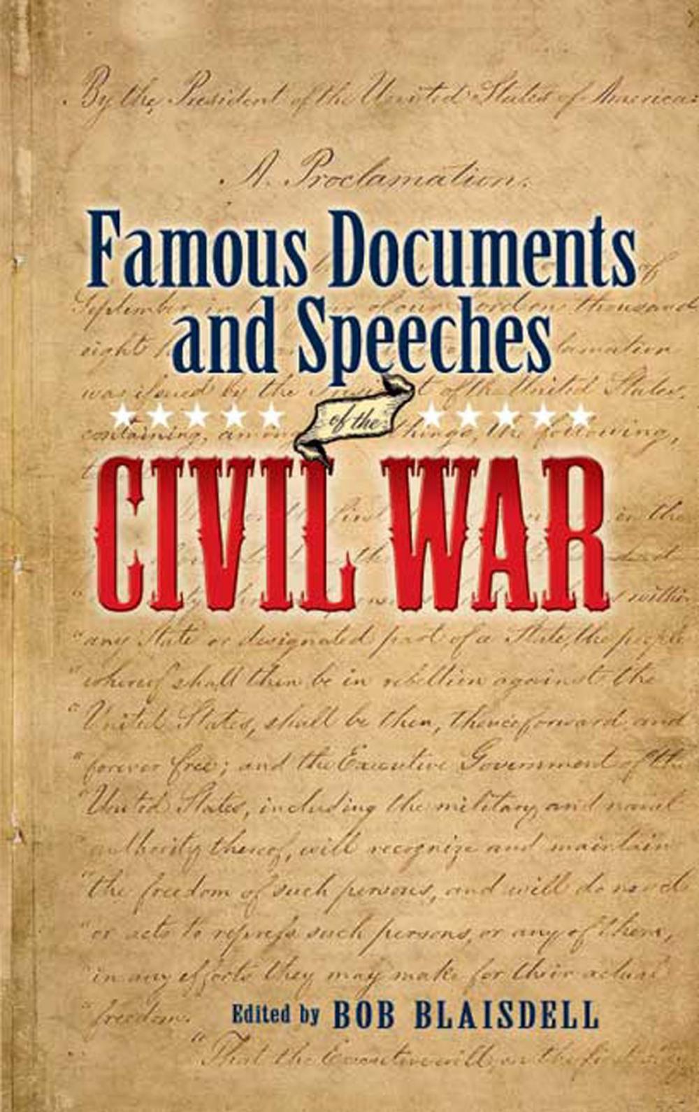 Big bigCover of Famous Civil War Documents and Speeches