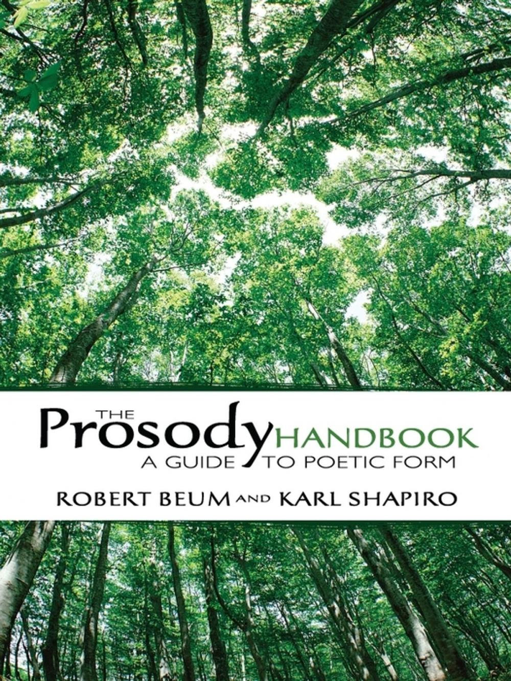 Big bigCover of The Prosody Handbook
