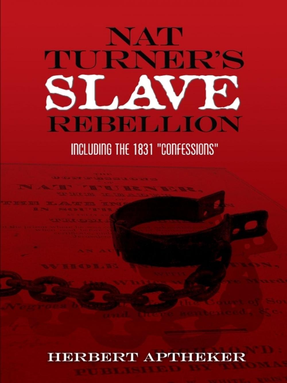 Big bigCover of Nat Turner's Slave Rebellion