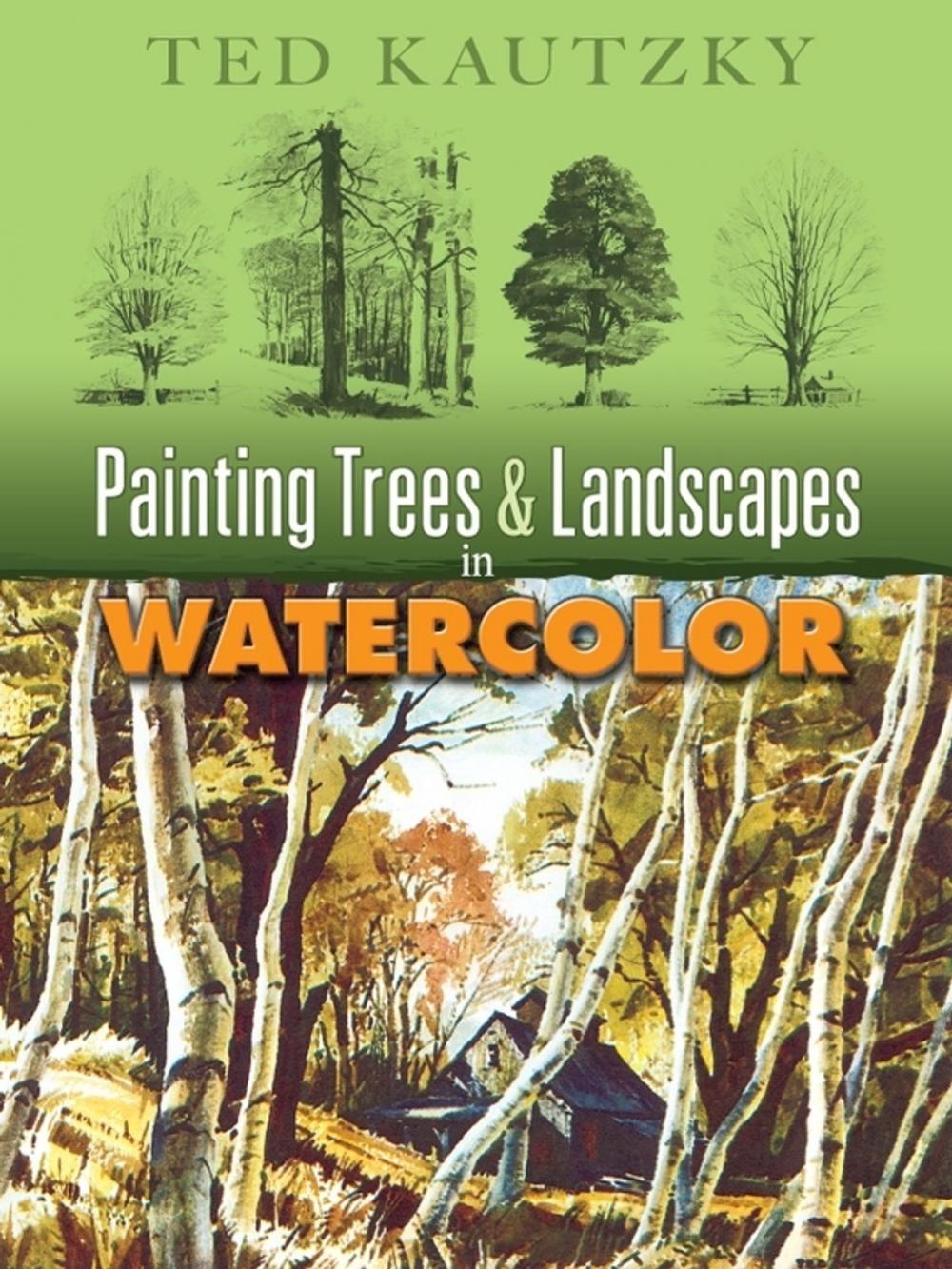 Big bigCover of Painting Trees and Landscapes in Watercolor