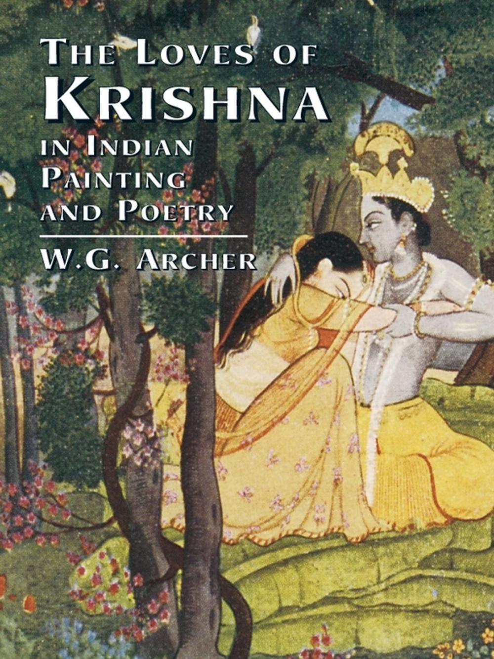 Big bigCover of The Loves of Krishna in Indian Painting and Poetry