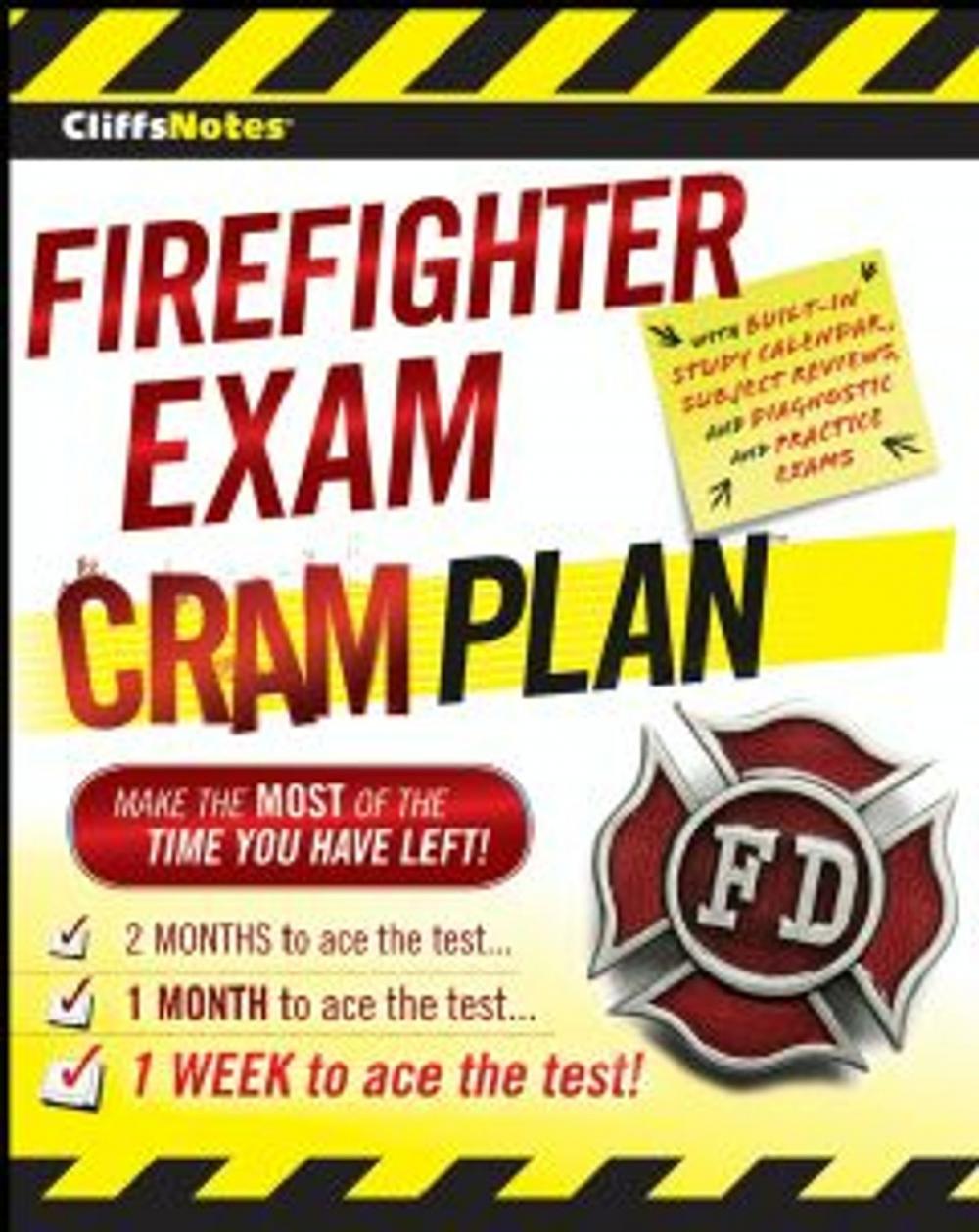 Big bigCover of CliffsNotes Firefighter Exam Cram Plan