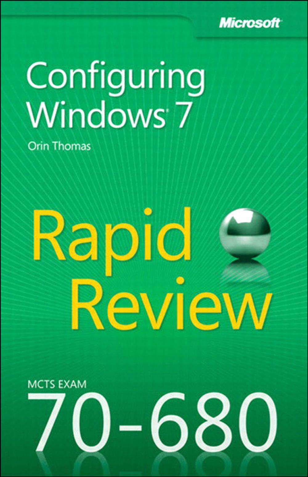 Big bigCover of MCTS 70-680 Rapid Review