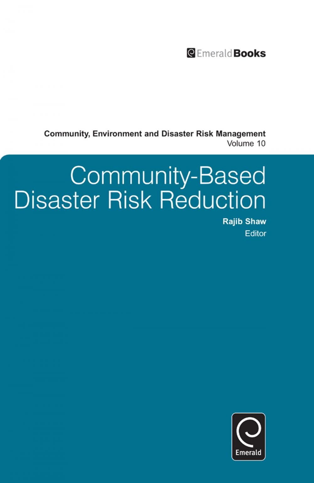 Big bigCover of Community Based Disaster Risk Reduction