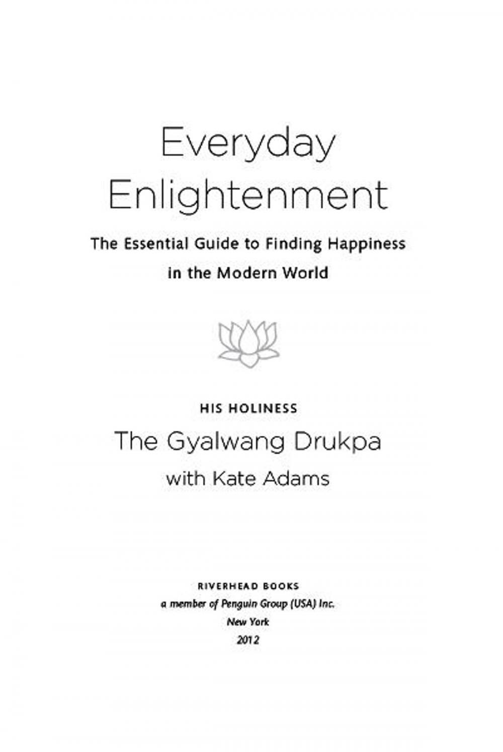 Big bigCover of Everyday Enlightenment