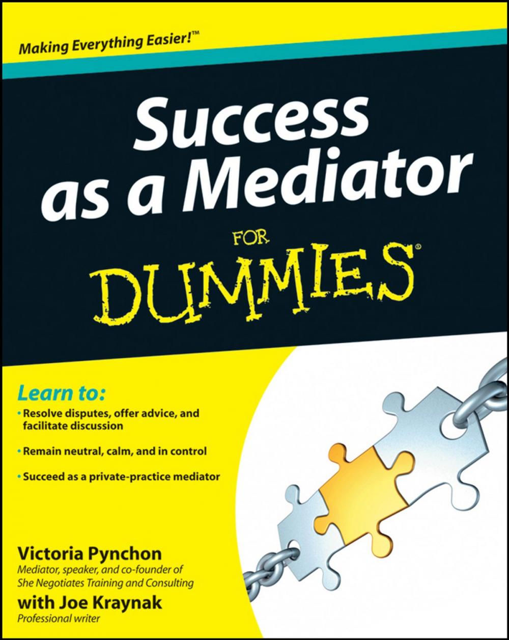 Big bigCover of Success as a Mediator For Dummies