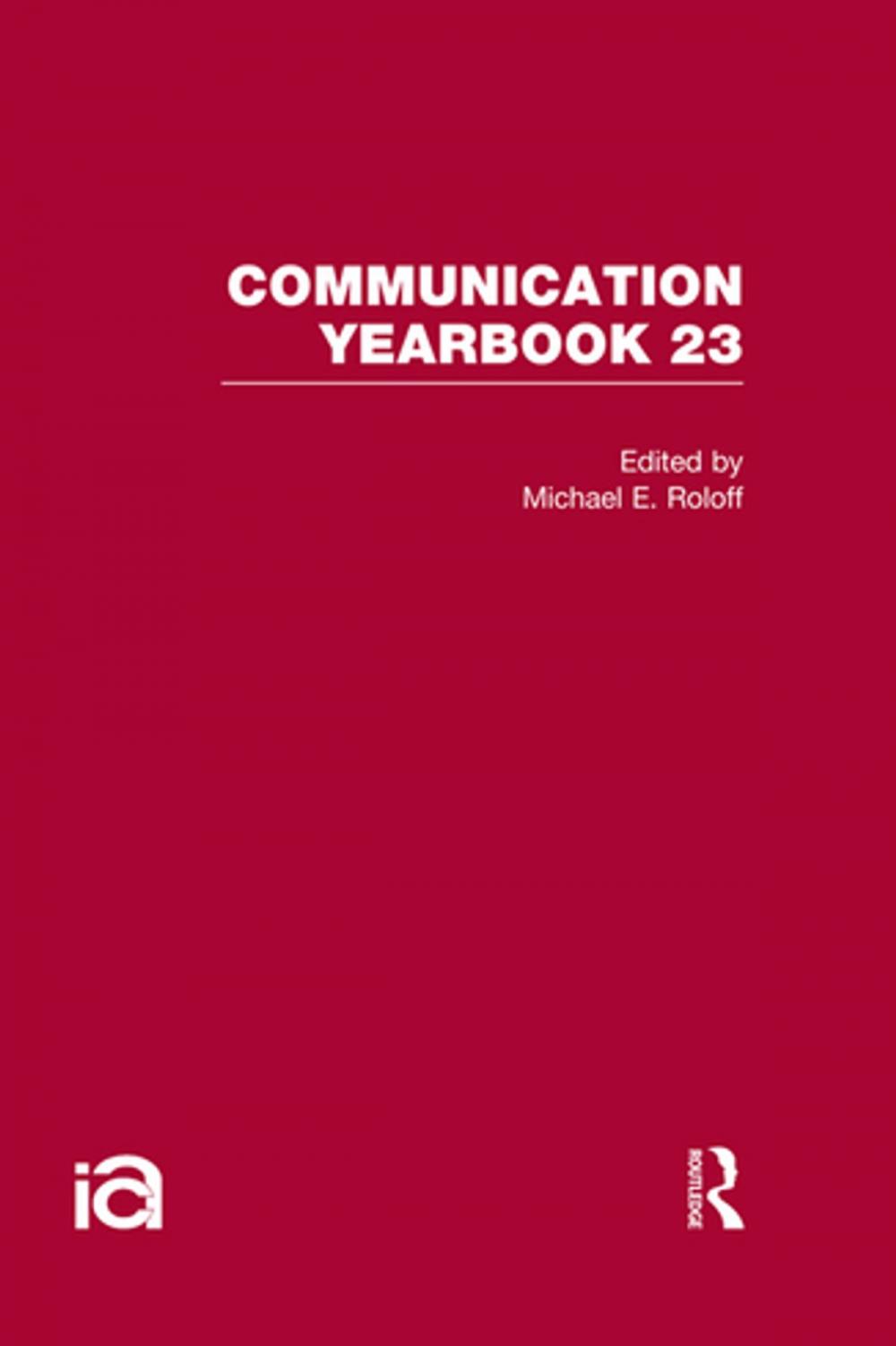 Big bigCover of Communication Yearbook 23
