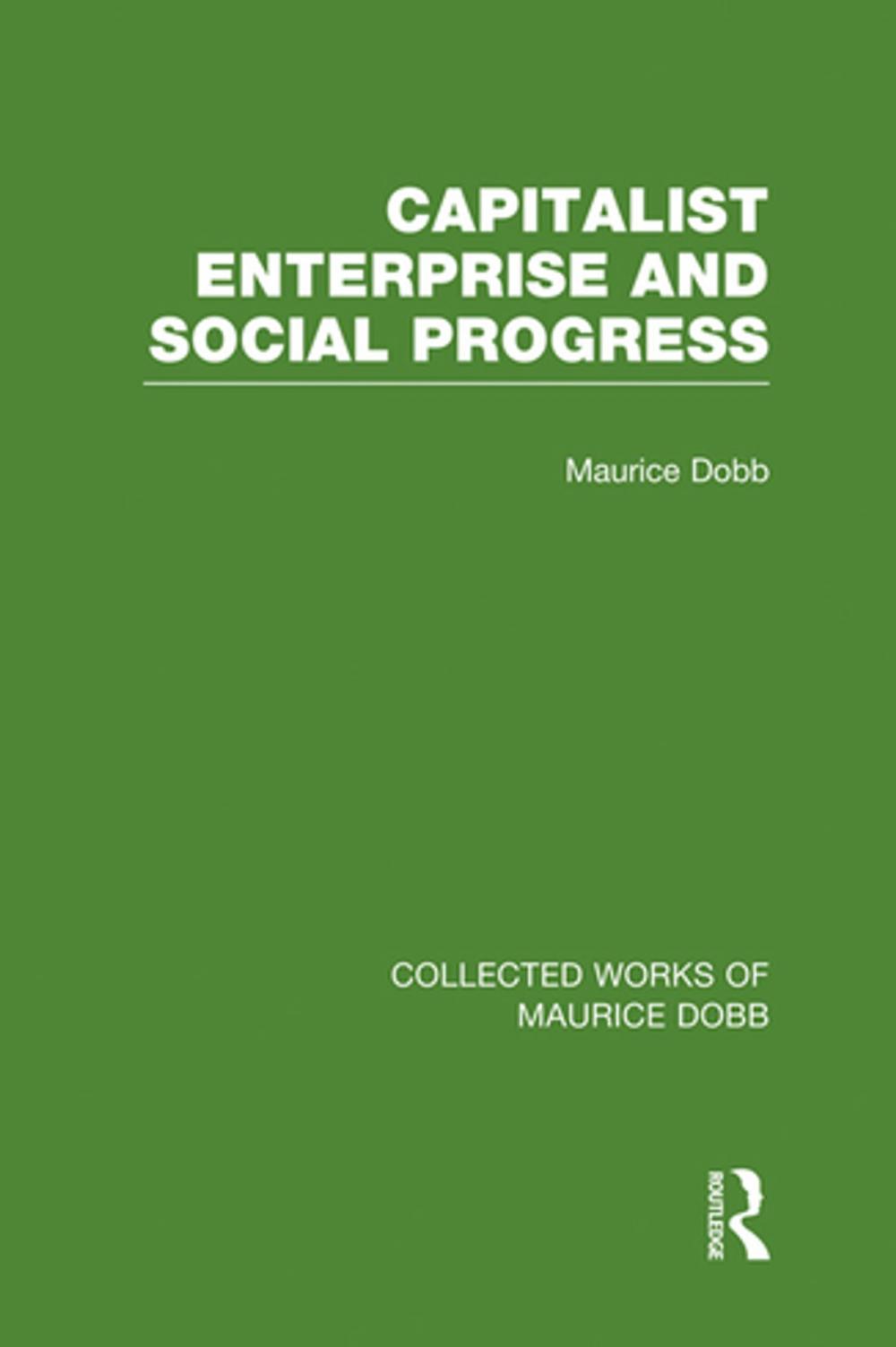 Big bigCover of Capitalist Enterprise and Social Progress