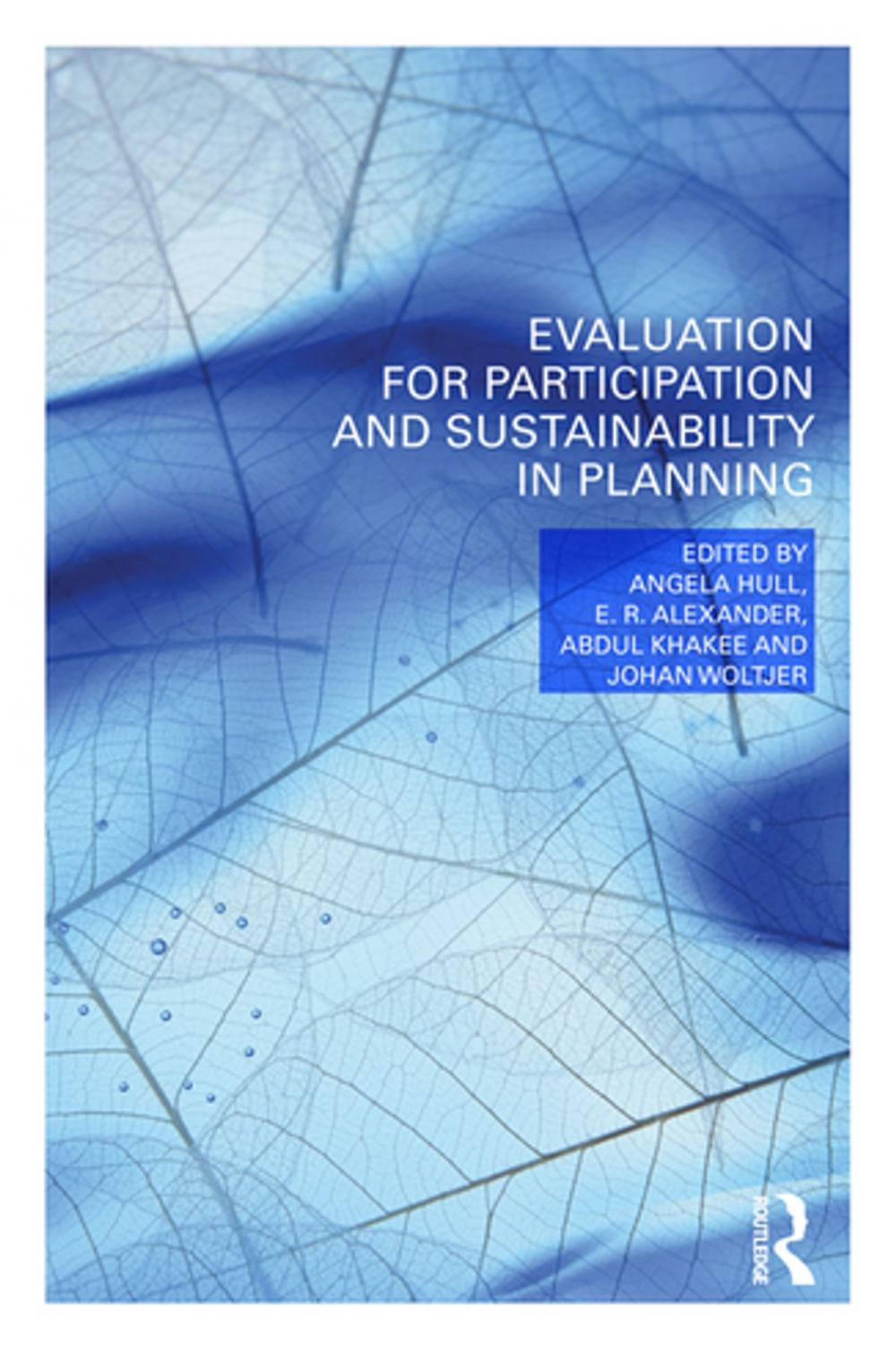 Big bigCover of Evaluation for Participation and Sustainability in Planning