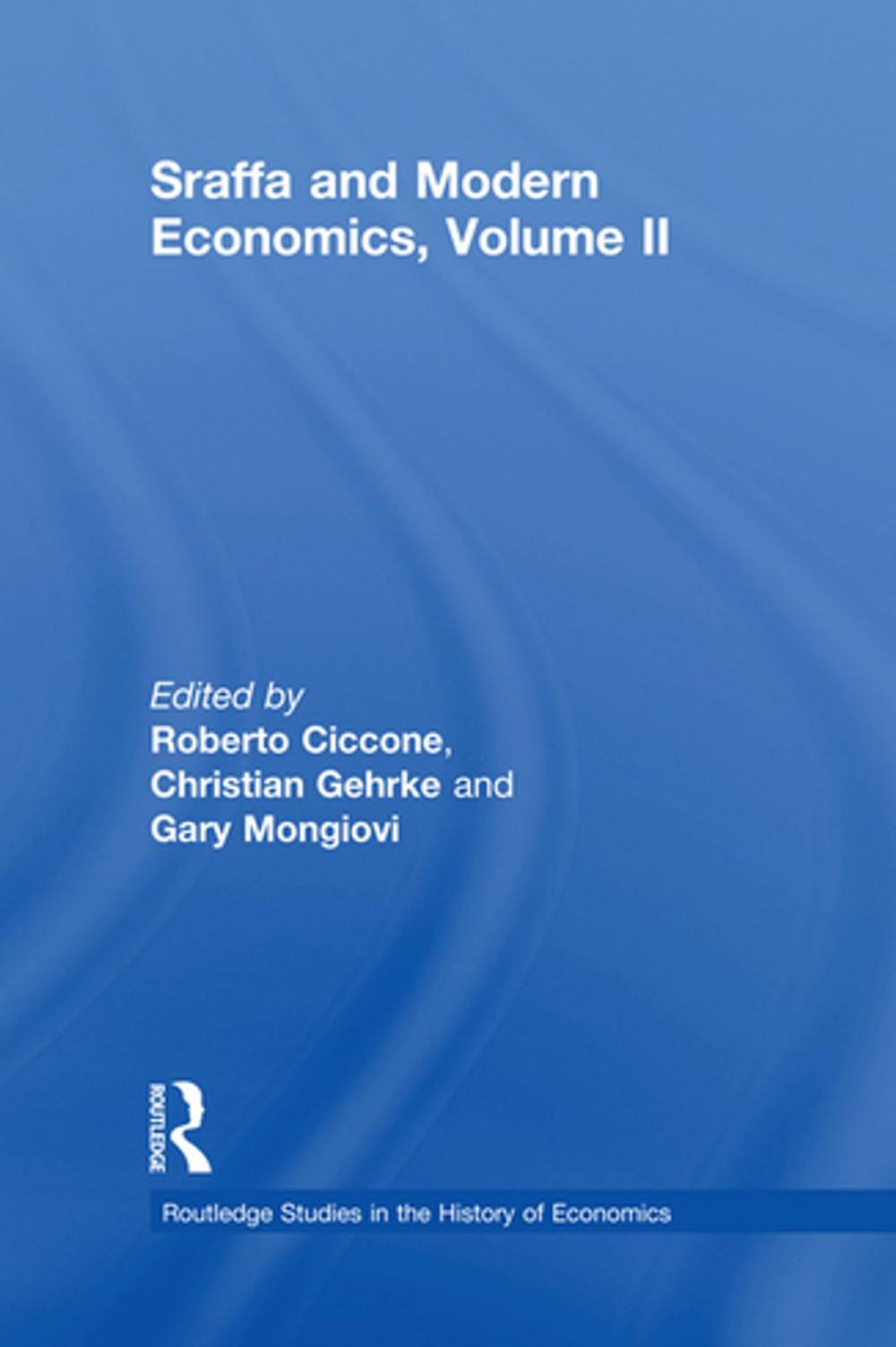 Big bigCover of Sraffa and Modern Economics Volume II