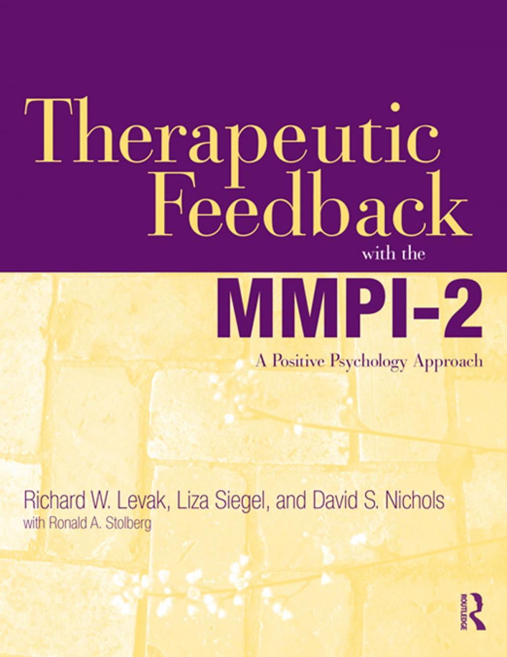 Big bigCover of Therapeutic Feedback with the MMPI-2