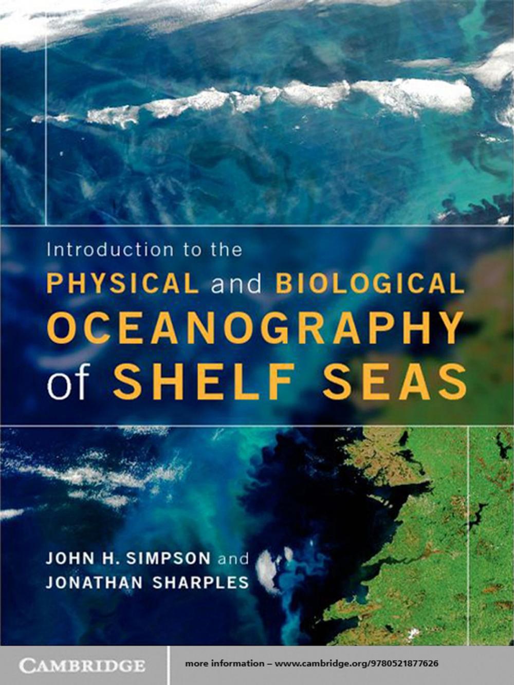 Big bigCover of Introduction to the Physical and Biological Oceanography of Shelf Seas