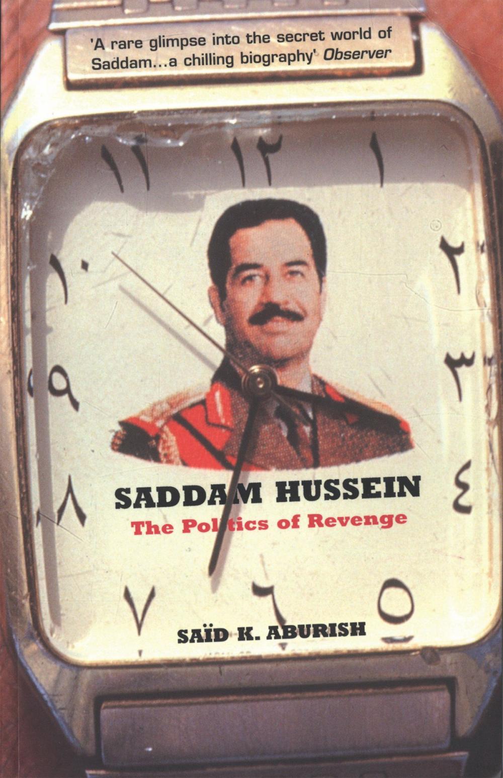 Big bigCover of Saddam Hussein