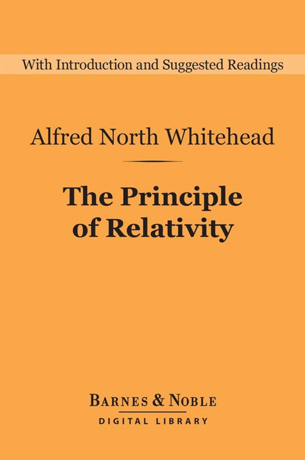 Big bigCover of The Principle of Relativity (Barnes & Noble Digital Library)