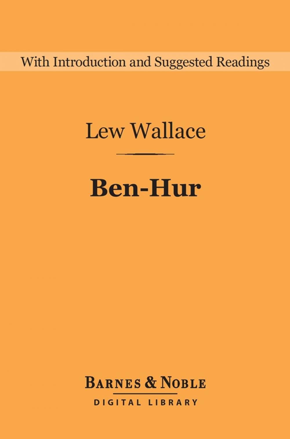 Big bigCover of Ben-Hur (Barnes & Noble Digital Library)