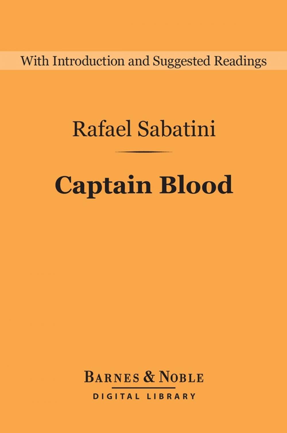 Big bigCover of Captain Blood (Barnes & Noble Digital Library)