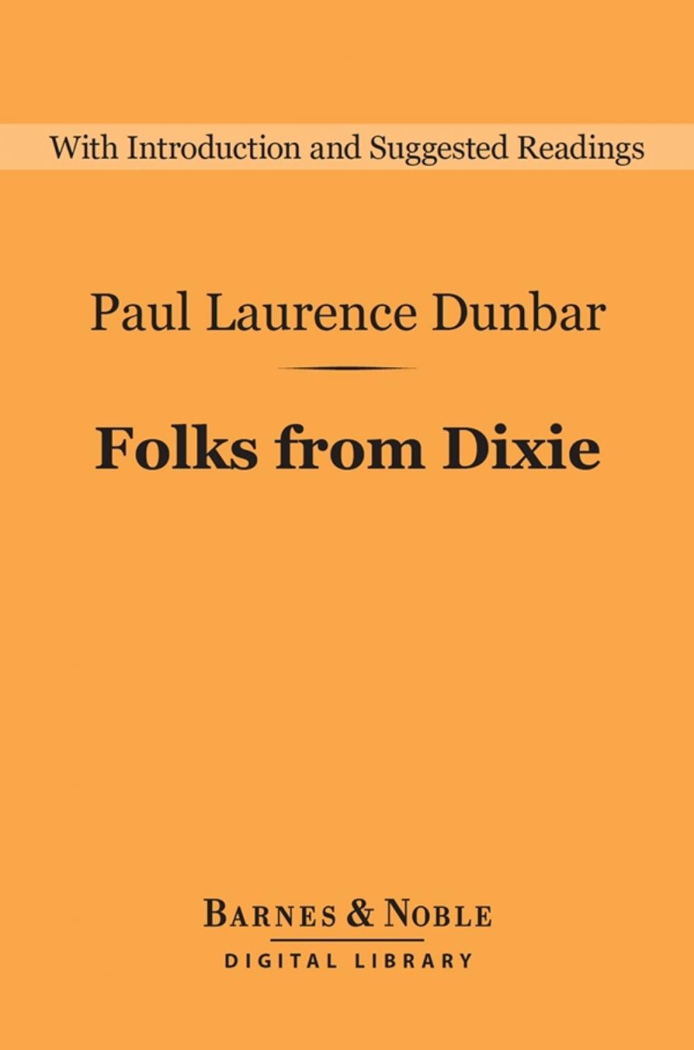 Big bigCover of Folks From Dixie (Barnes & Noble Digital Library)