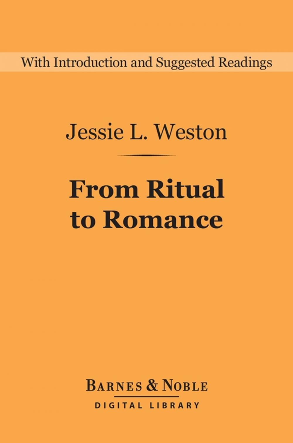 Big bigCover of From Ritual to Romance (Barnes & Noble Digital Library)