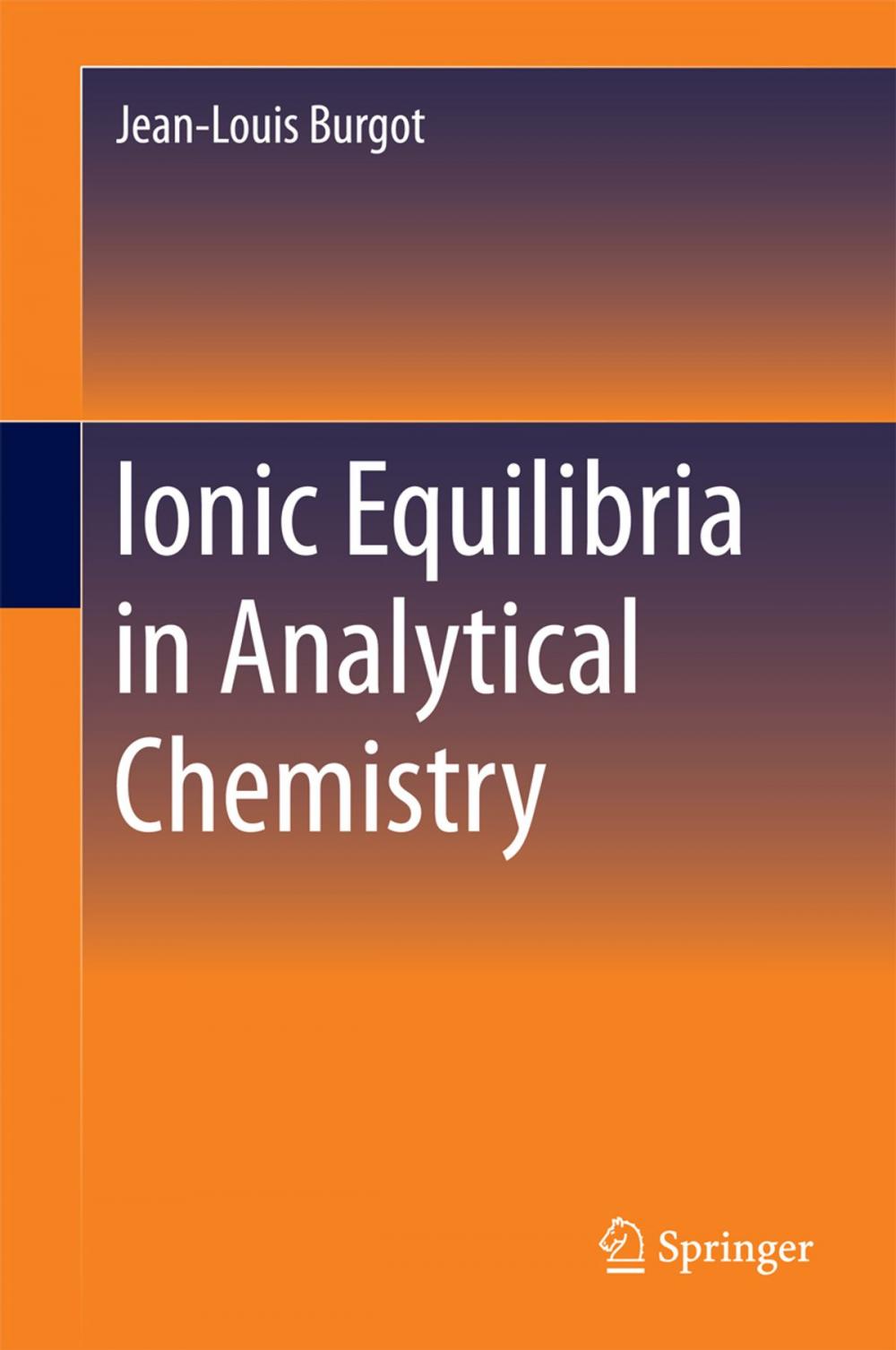 Big bigCover of Ionic Equilibria in Analytical Chemistry