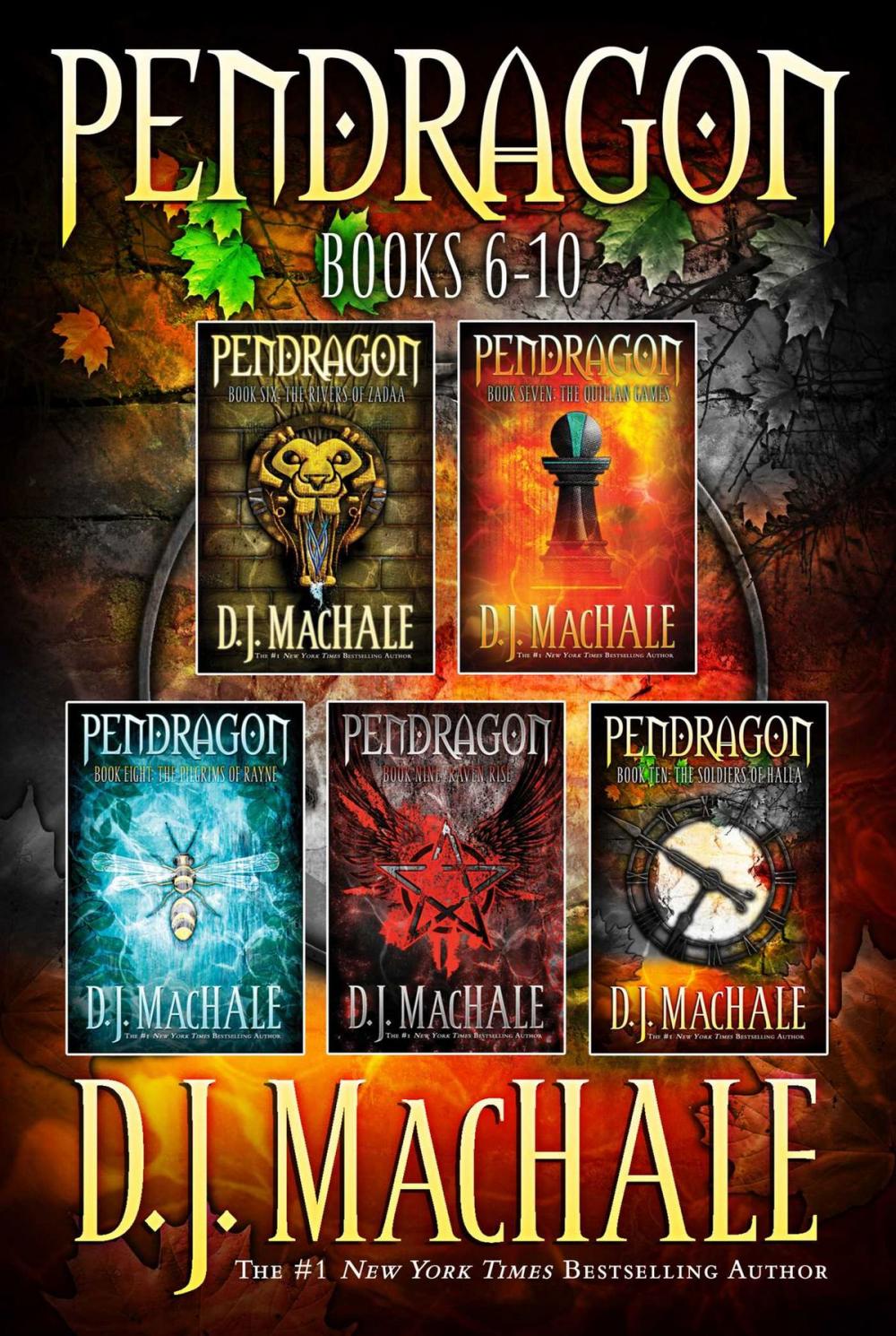 Big bigCover of Pendragon Books 6-10