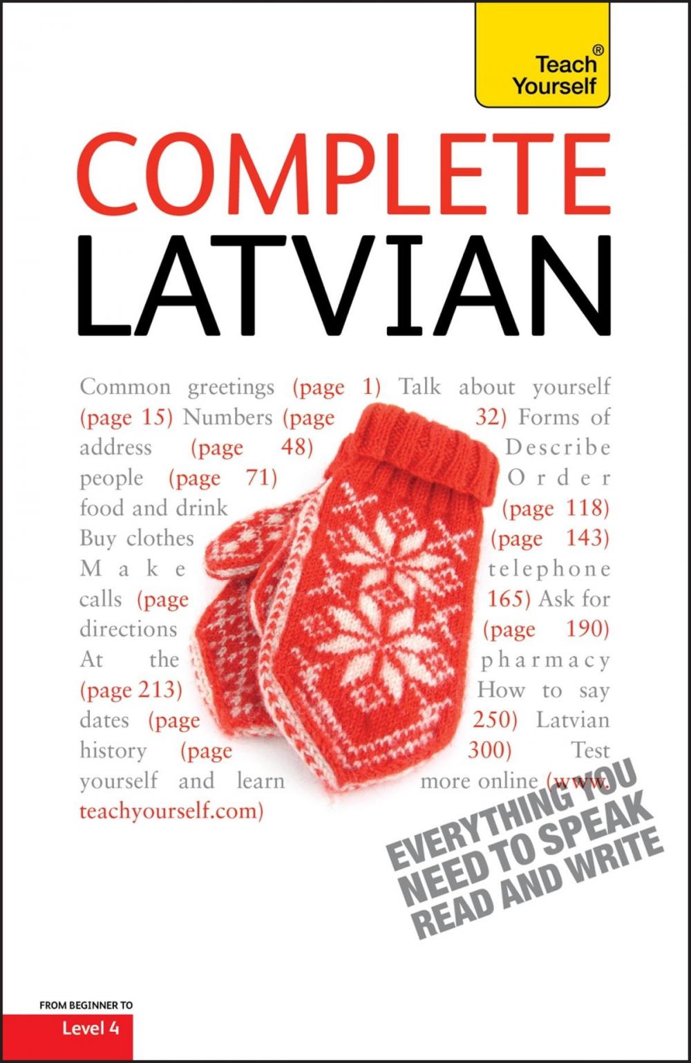 Big bigCover of Complete Latvian Beginner to Intermediate Book and Audio Course