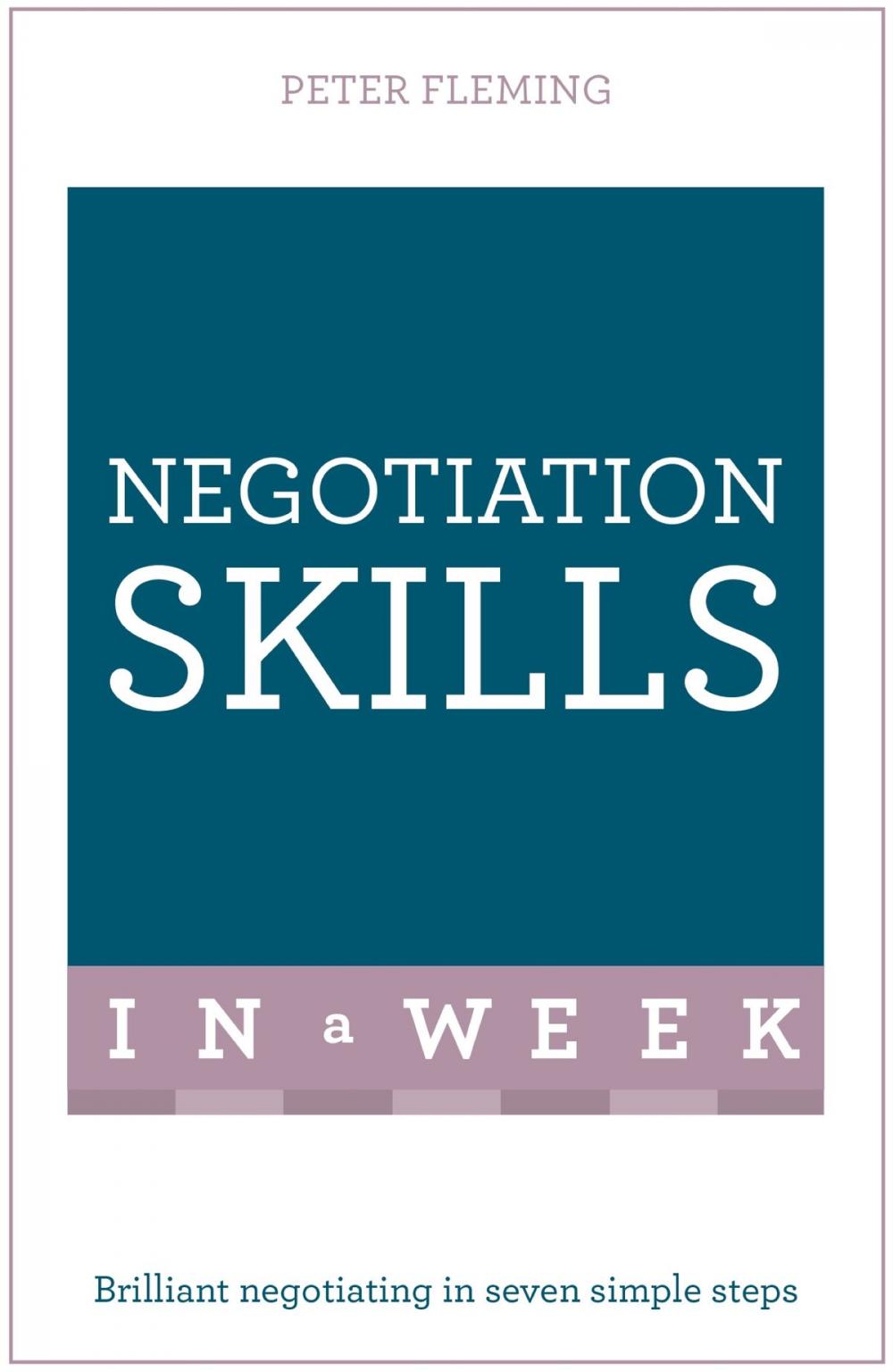 Big bigCover of Negotiation Skills In A Week