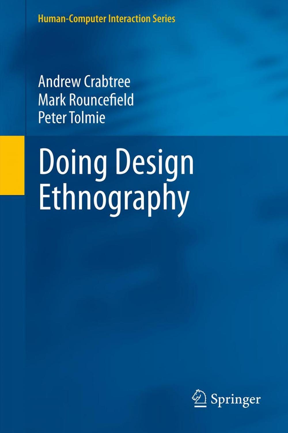 Big bigCover of Doing Design Ethnography