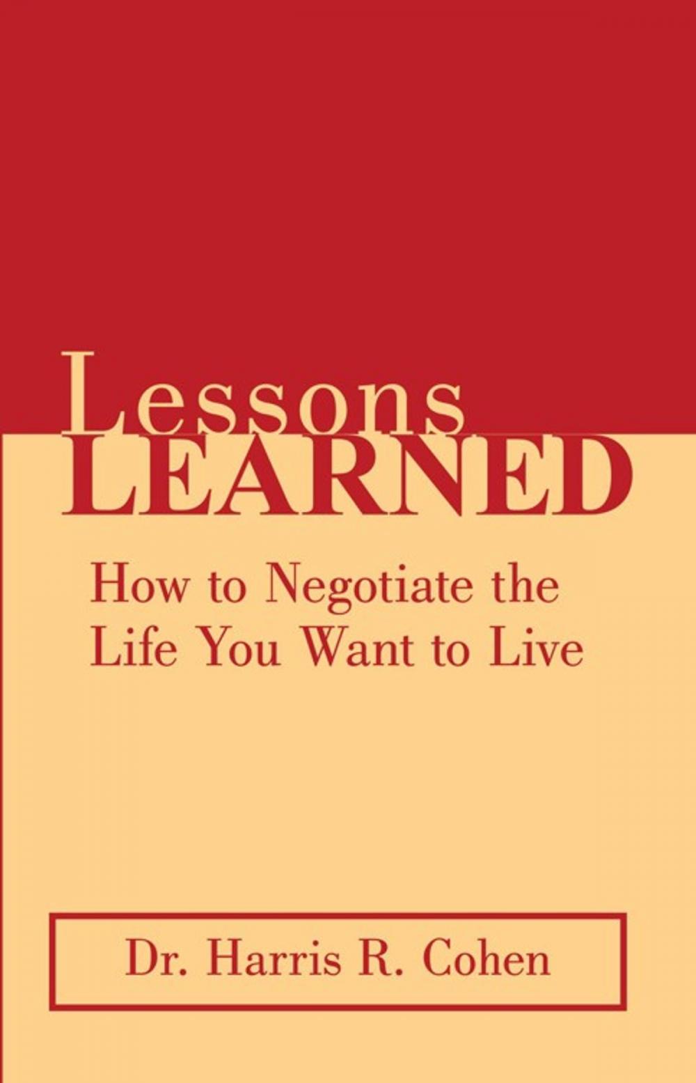 Big bigCover of Lessons Learned