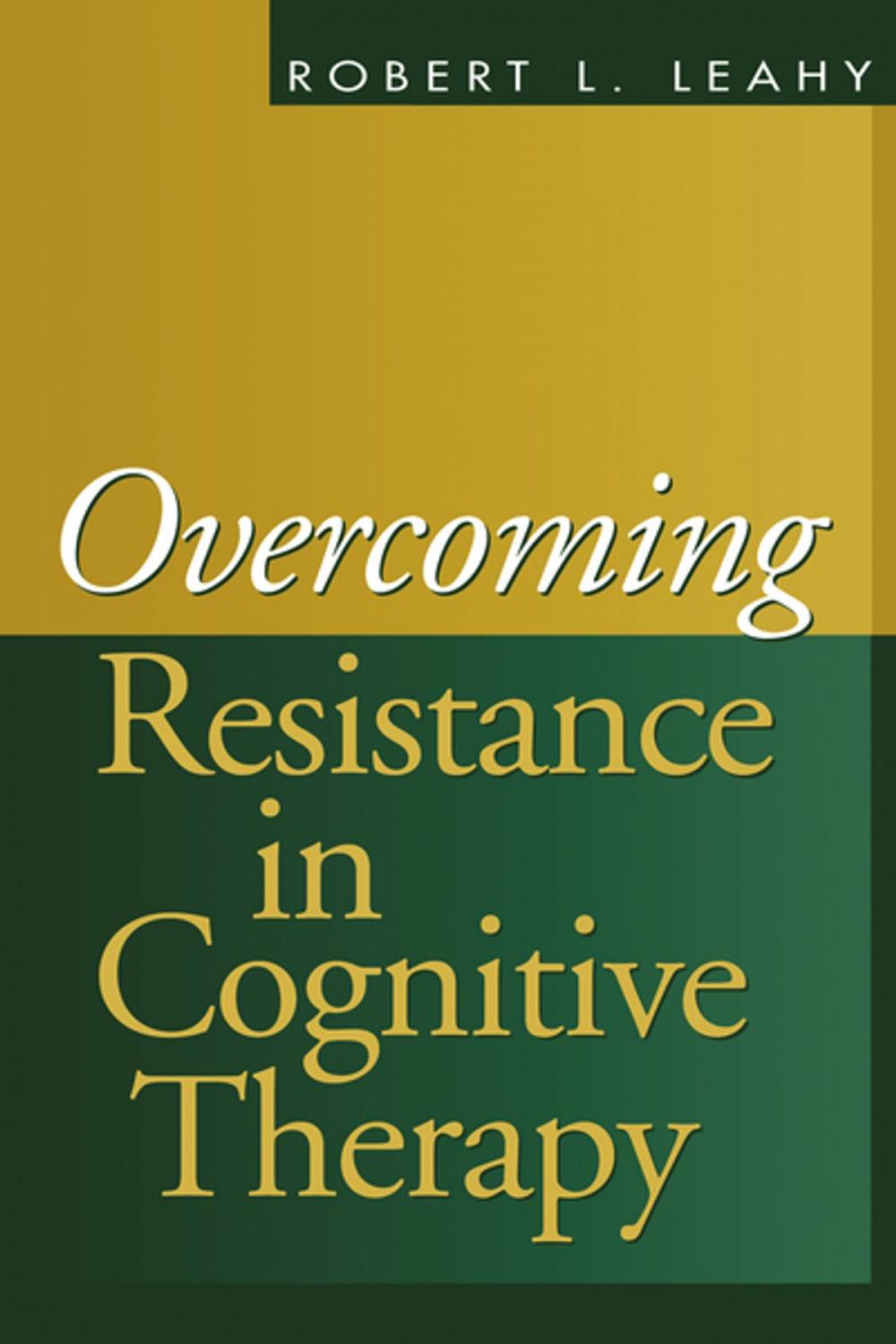 Big bigCover of Overcoming Resistance in Cognitive Therapy