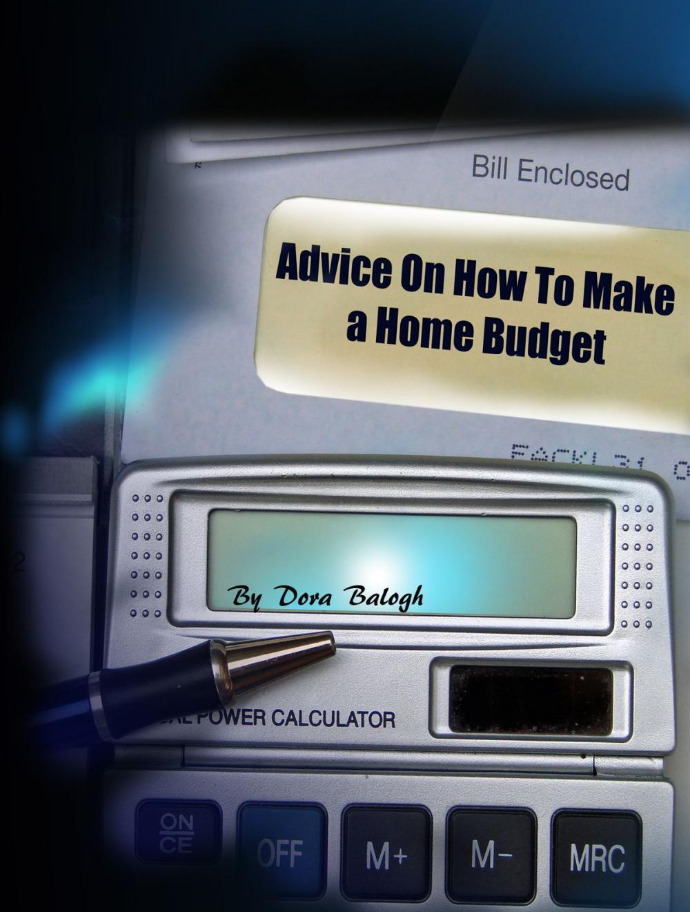 Big bigCover of Advice on how to make a Home Budget