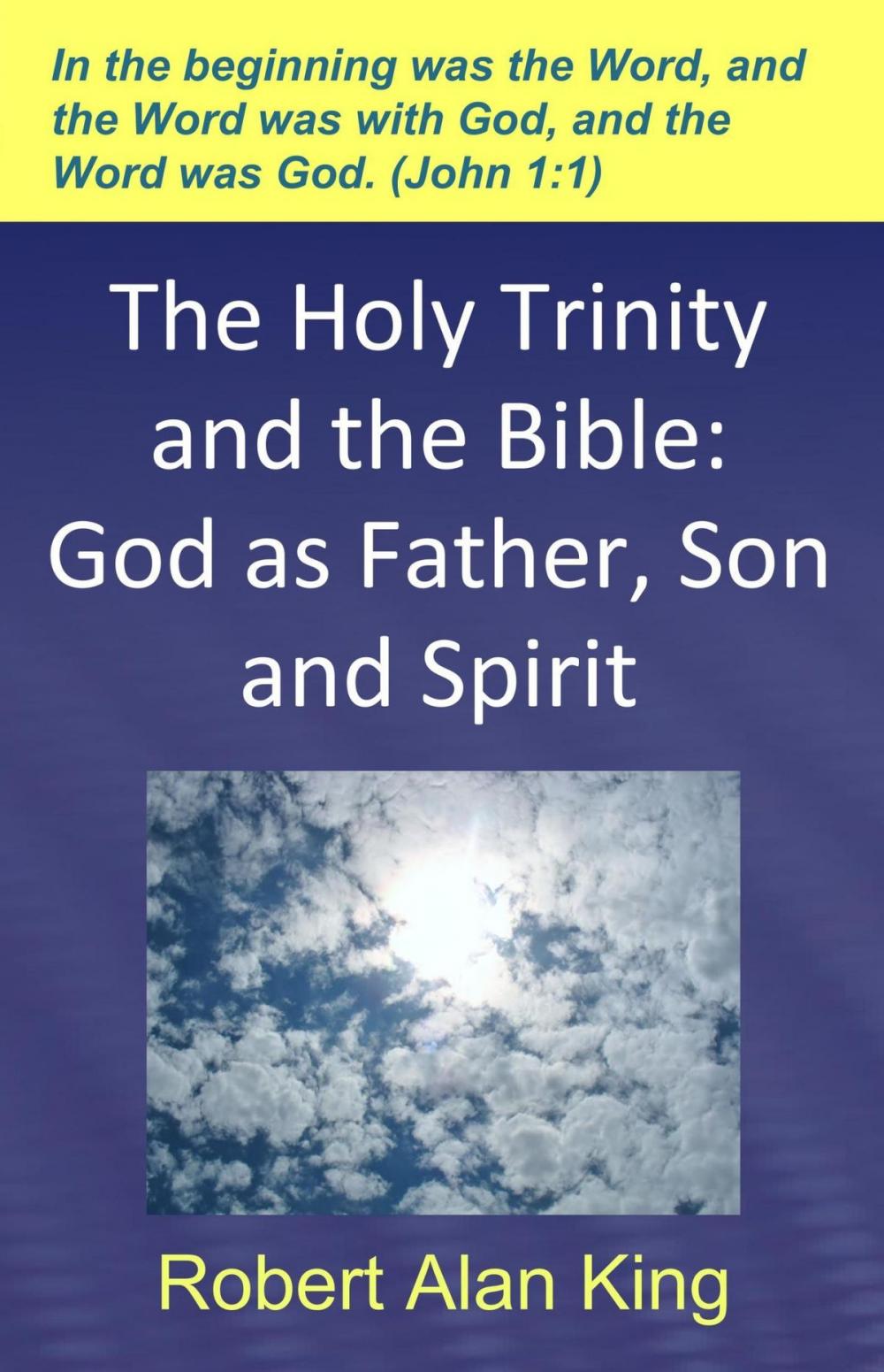 Big bigCover of The Holy Trinity and the Bible: God as Father, Son and Spirit