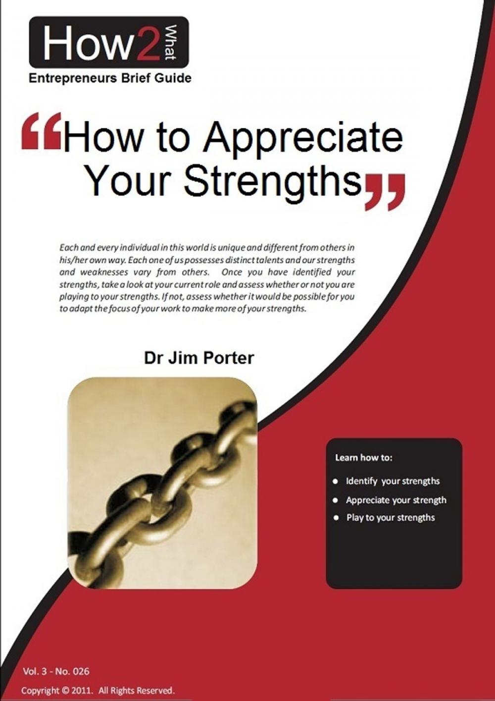 Big bigCover of How to Appreciate Your Strengths