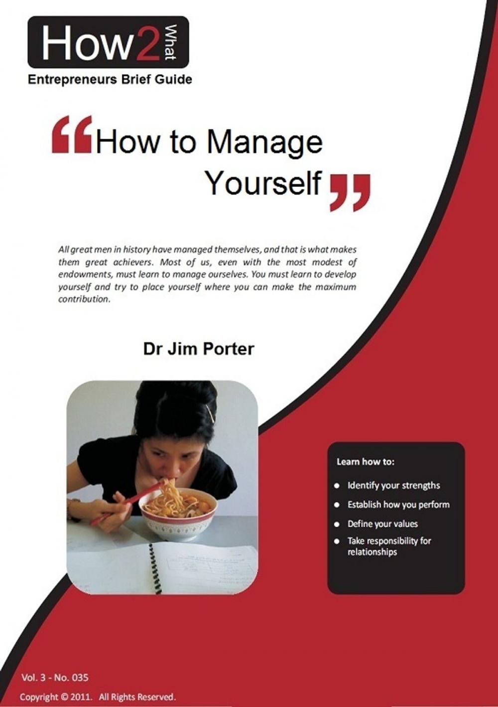 Big bigCover of How to Manage Yourself