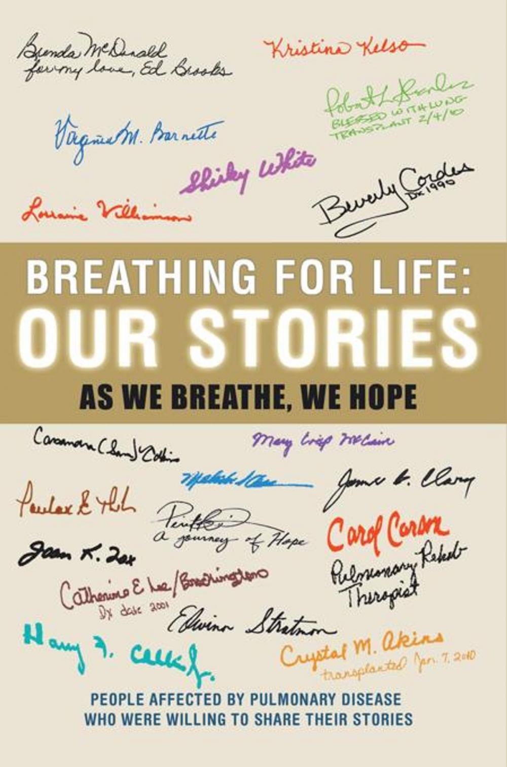 Big bigCover of Breathing for Life: Our Stories