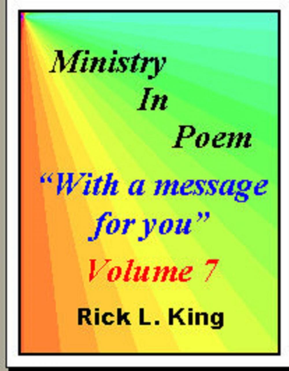 Big bigCover of Ministry in Poem Vol 7