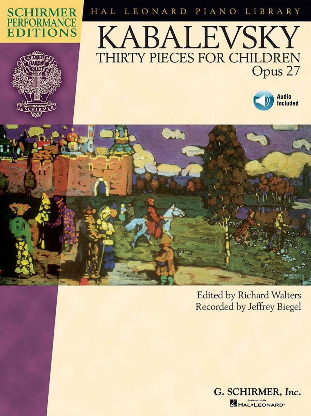 Big bigCover of Dmitri Kabalevsky - Thirty Pieces for Children, Op. 27 (Songbook)