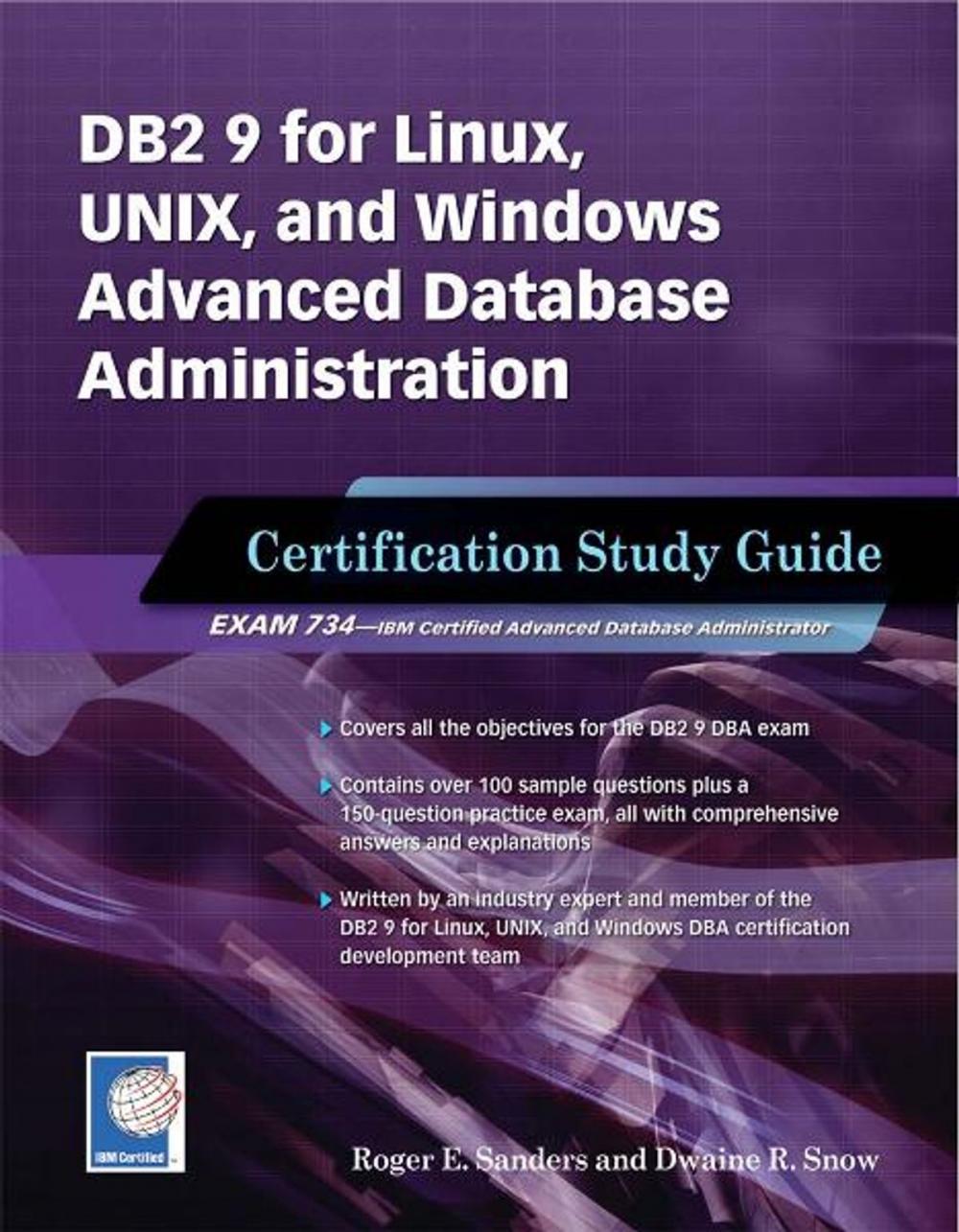 Big bigCover of DB2 9 for Linux, UNIX, and Windows Advanced Database Administration Certification