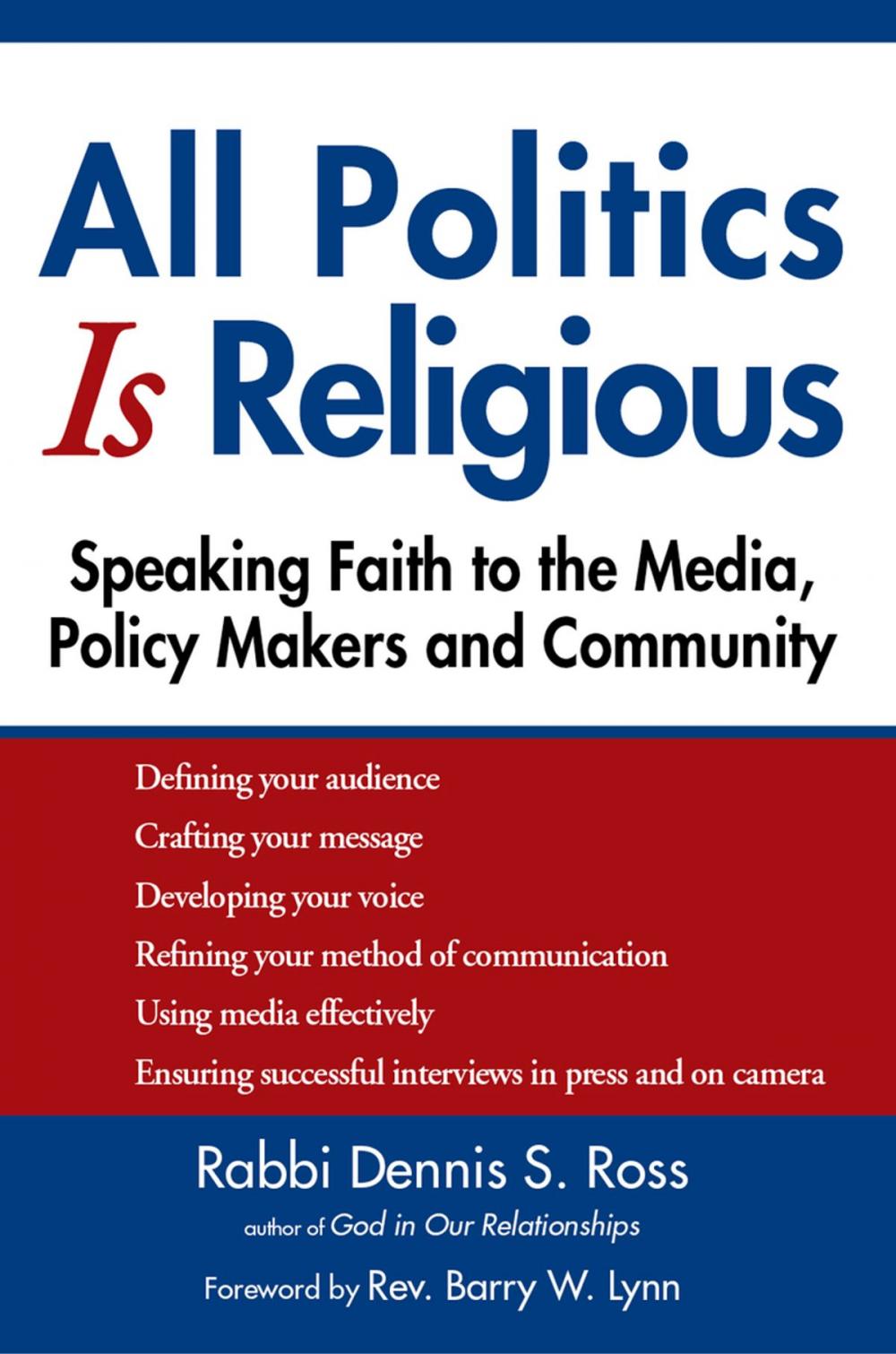 Big bigCover of All Politics Is Religious