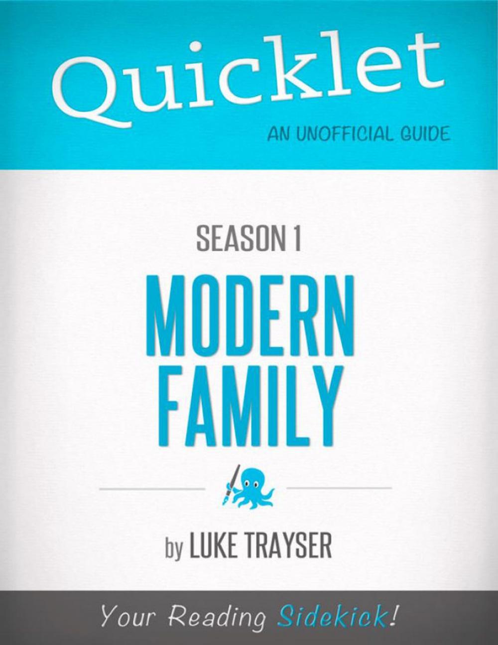 Big bigCover of Quicklet on Modern Family Season 1 (CliffsNotes-like Book Summary)